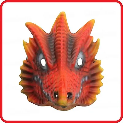 £6.34 • Buy Red Dinosaur Mask Eagle  Bird Dragon Monster Alien Animal-costume-dress Up-party