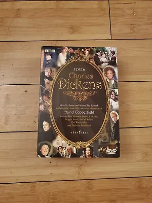 $19.99 • Buy Charles Dickens (DVD, 2003, 3-Disc Set) Copperfield Christmas Radcliffe Hoskins
