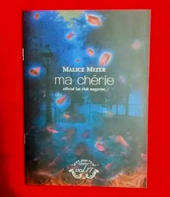 MALICE MIZER Klaha Moi Dix Mois Bulletin Ma Cherie Vol.17 2000 WINTER • $85.99