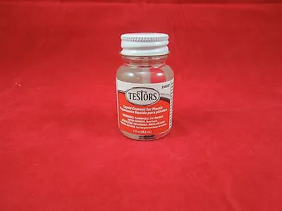 Testors Liquid Cement Glue 3502xt Plastic Model Modeling Airplane Tank 1fl. Oz • $10.29