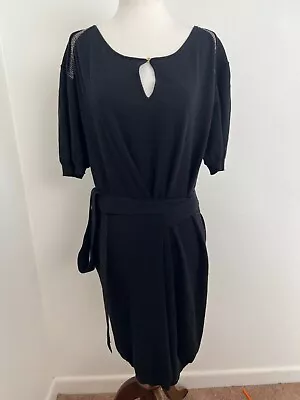 Vanessa Bruno Women Dress Black Wool Cashmere Blend Size 2 • $20