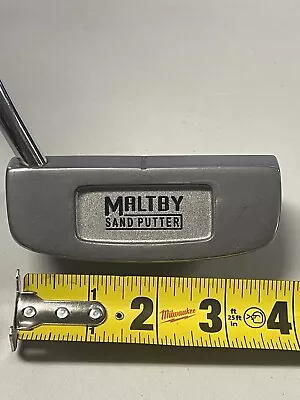 Rare MALTBY Sand Putter Golf Club Steel Shaft RH Golf Pride Midsize Grip • $49.99