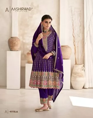 Gown Bollywood Anarkali Indian Salwar Designer Kameez Pakistani Dress Suit Party • $87.99