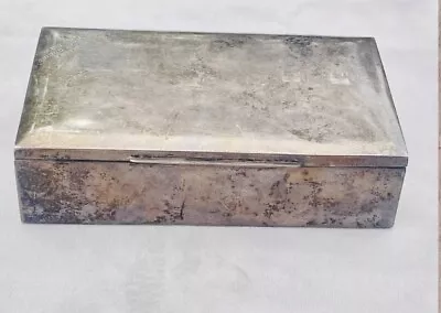 290 Grams Solid Sterling Silver Jewelry Pengiun Keepsake Box Vintage • $255