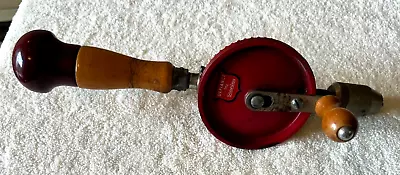 Vintage Stanley Defiance Eggbeater Hand Drill # 1220  • $12