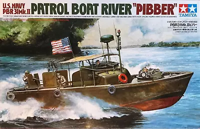 Tamiya 1:35 PBR 31 Mk.II Pibber Patrol Boat River Model Kit 35150 *SEALED BAGS* • £28.90