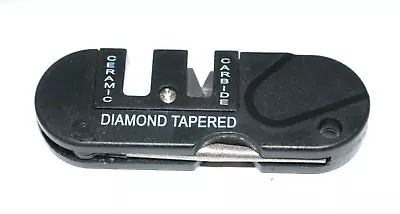 £4.65 • Buy Pocket Knife Sharpener Outdoor EDC Diamond Tapered Rod Carbide Ceramic Tool