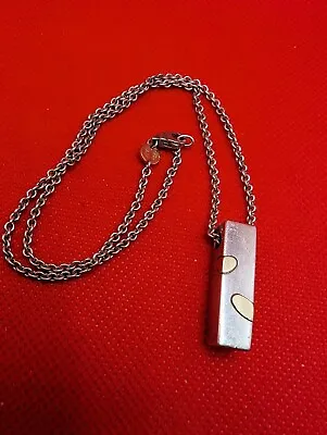 MOVADO  750 ( 18K) & Sterling Silver 925 Pendant Necklace - 16  • $199