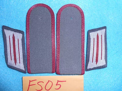 FS05 Pair Of East German STASI Shoulder Boards & Collar Tabs Of A Soldat • $8