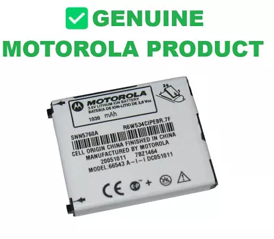 Motorola Snn5760a Oem Tested Battery For V710 E815 E816 • $11.19