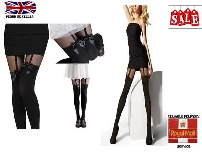 MOCK SUSPENDER STOCKINGS TIGHTS Sexy Tights  • $6.20