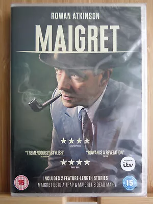 MAIGRET Series 1 (2 Entertain ITV UK DVD 2017) Rowan Atkinson NEW! SEALED! (3) • £4.99