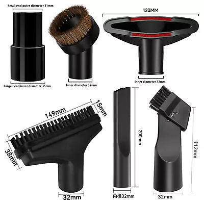 6Pcs Vacuum Cleaner Attachments Brushes Accessories Kit For 32mm Standard Hose • $18.76