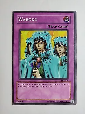 Yugioh TCG Waboku SDY-040 Unlimited Common  • $1.44