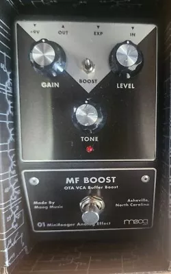 Moog Minifooger MF Boost V2 MINT IN BOX - Brand New!!!! • $200