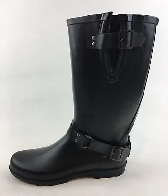 Gabriella Rocha Rain Boots Women’s Size 10 Black 3547 • $45