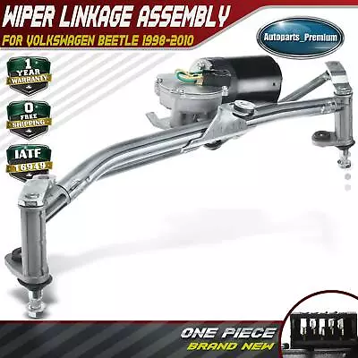 $65.99 • Buy Wiper Linkage Assembly With Motor For Volkswagen Beetle 1998 1999 2000 2001-2010