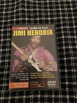 Lick Library - Learn To Play Jimi Hendrix (DVD 2005) • £5.40