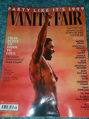 Vanity Fair Magazine Issue 731 Sept 2021 Party Like Its 1999  • £3