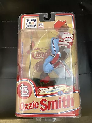 Cooperstown Collection Series 8 Ozzie Smith Action Figure [Powder Blue Uniform] • $38