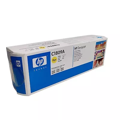 $79.99 • Buy Ink Cartridge HP DesignJet Printer 2000CP 2500CP 3000CP Yellow C1809A Brand New