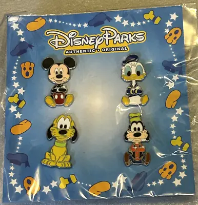 Disney Pin 102828 Big Head Art Booster Set Mickey Donald Goofy Pluto • $9.86