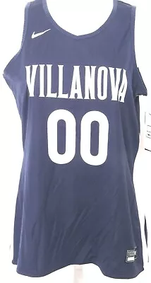 NEW Villanova Wildcats 00 Nike Navy Blue Basketball Jersey Tank Shirt Women's M • $39.96