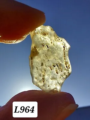 Genuine Libyan Desert Glass Crystal🟡2.38g 🟡 Tektite Extraterrestrial 🟡 • £11.40