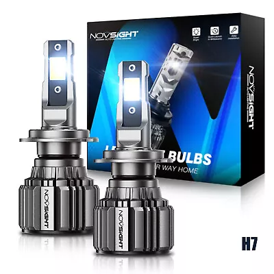 2x H7 Super Bright LED Headlight Bulbs Conversion COB High Low Beam 6500K White • $29.99