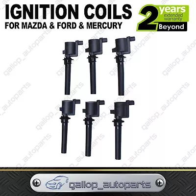 6 X Ignition Coil For Ford Escape ZA ZB ZC ZD For Mazda MPV Tribute EP 3.0L V6 • $60