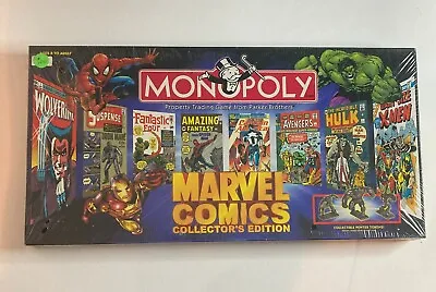 Marvel Comics Monopoly Collector's Edition 1999 Brand New Sealed NIB See Pics • $59
