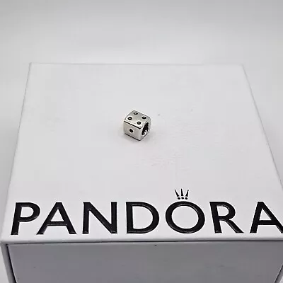 Genuine Pandora Lucky Dice Die Charm ALE 925 #790116 • £14.40