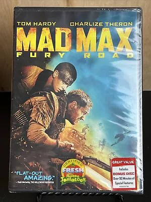 Mad Max: Fury Road (DVD 2015) New/Sealed ~ Bonus Disc | B2G1FREE • $6.88