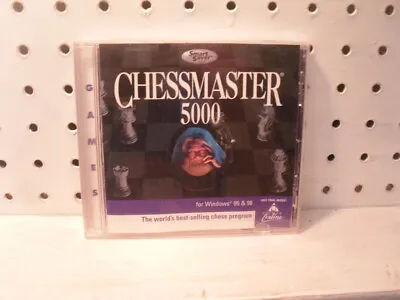 Chessmaster 5000 Win 95 98 PC Chess Game - Mindscape 1995 • $12.05