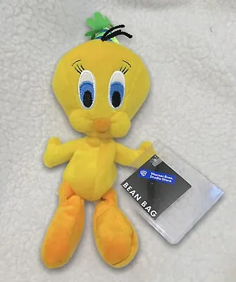 Tweety Bird Birthday Party Hat 1998 Warner Bros Studio Store Bean Bag Plush • $13.49