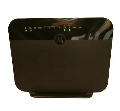 🛜Motorola MD1600 VDSL2/ADSL2+ Modem And AC1600 WiFi Gigabit Router - Black🆓️📦 • $44.44