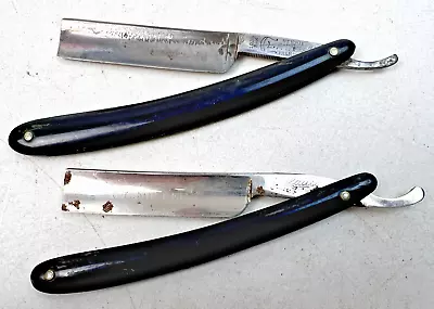 Vintage Henrie Clauss Straight Razors - Lot Of 2 - Germany • $34.99