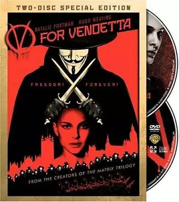 V For Vendetta (2-Disc Special Edition) (2006) DVD - DVD - VERY GOOD • $6.31