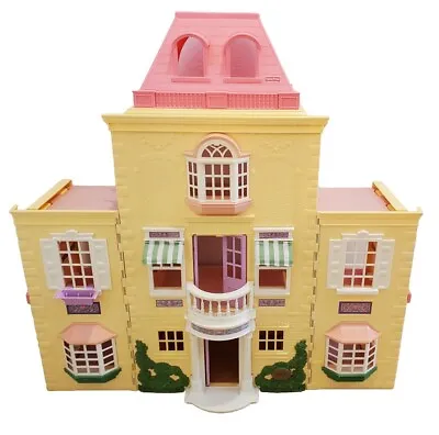 Fisher Price 2005 Mattel Loving Family Grand Mansion Twin Time Dollhouse House  • $60