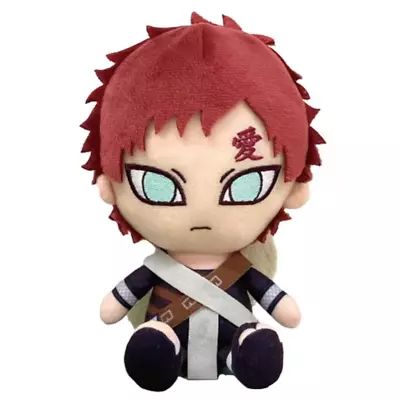 Bandai Nui NARUTO Boy Edition Chibi Plush Doll Gaara 7in 18cm Anime Manga • $48