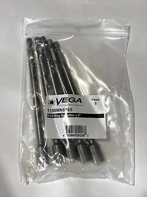 VEGA 1150MN516S 5/16 X 6  Magnetic Nutsetter Pack Off 5 New ￼ • $112