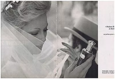 £3.17 • Buy 1975 ADVERTISING ADVERTISEMENT 104 ROCHAS Madame Rochas Perfume Eau De Cologne (2pcs)