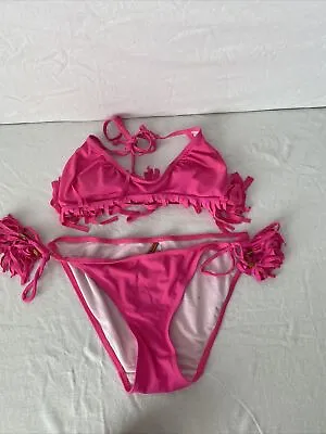 Apollo Two-Piece Pink Bikini Size Large • $10.99