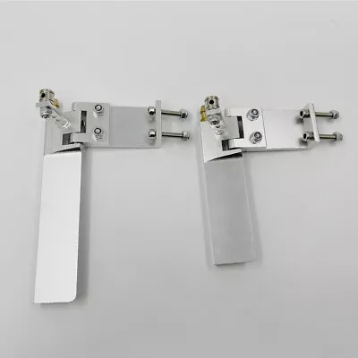 1pc Aluminum 75/95mm Water Rudder For RC Boat Small Methanol Boat Upgrade Parts • $5.25