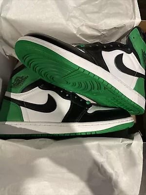 Size 9 - Jordan 1 Retro OG High Lucky Green • $200