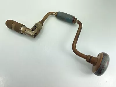 $22.49 • Buy Vintage Millers Falls Holdall Bit Hand Brace Drill No. 732 Leyland Jaws Tool