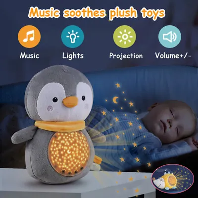 £5.80 • Buy Kids Baby Toys Music Soothes Sleep Led Night Lamp Animal Plush Toys Projector