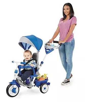 Little Tikes Perfect Fit 4-in-1 Trike Ride On Blue • $63.90