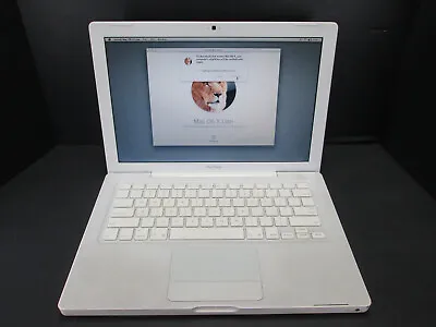 Apple MacBook 11 Laptop Computer White 80GB HDD Lion OS AS IS For Parts SKU A23 • $29.99