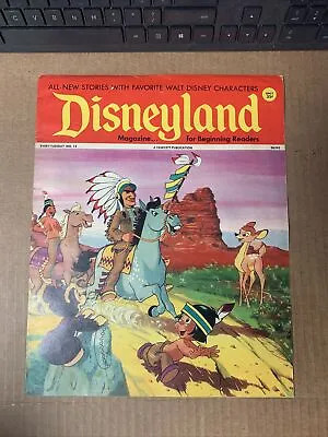 Vintage DISNEYLAND MAGAZINE #12-BAMBI-INDIANS-5/2/1972 • $12